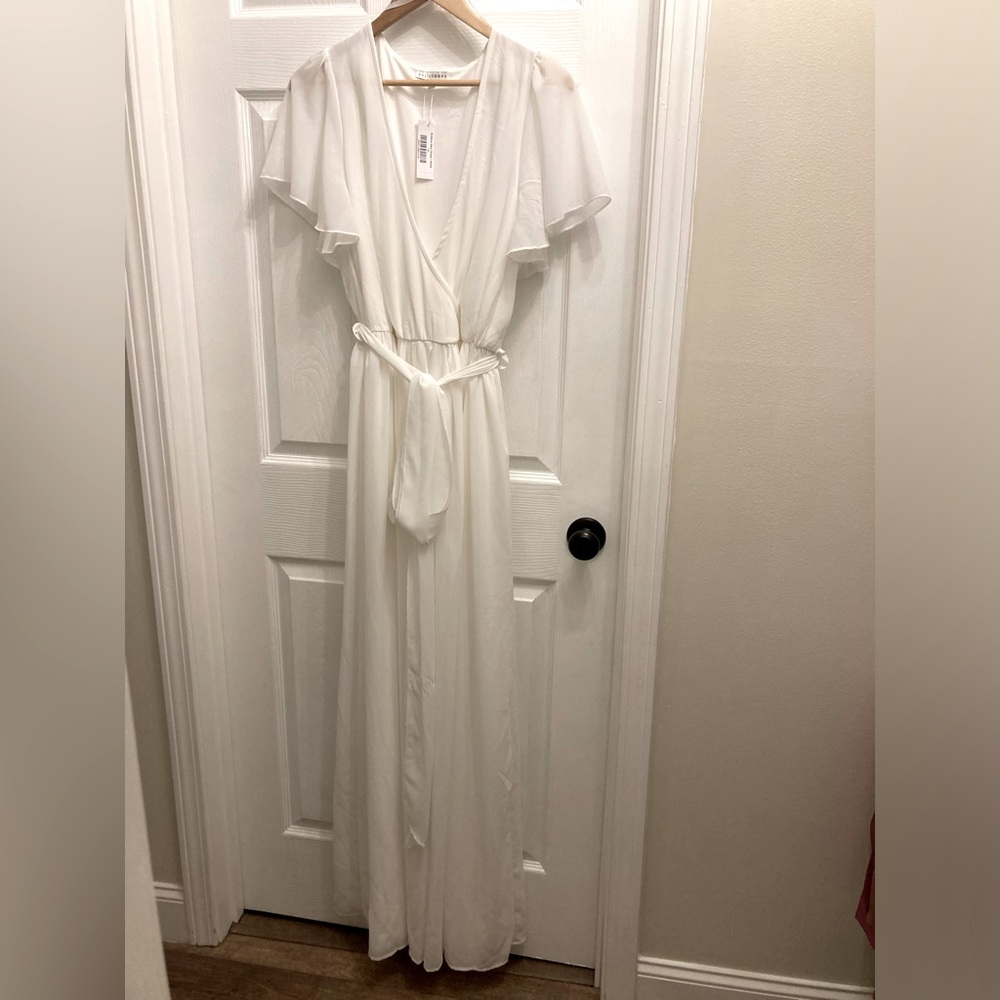 Baltic Born White Maxi Dress